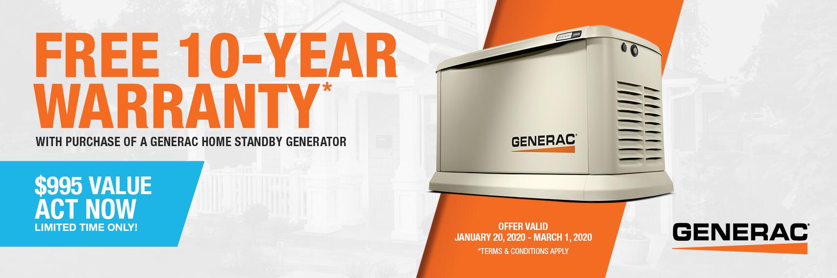 Homestandby Generator Deal | Warranty Offer | Generac Dealer | mineola, NY